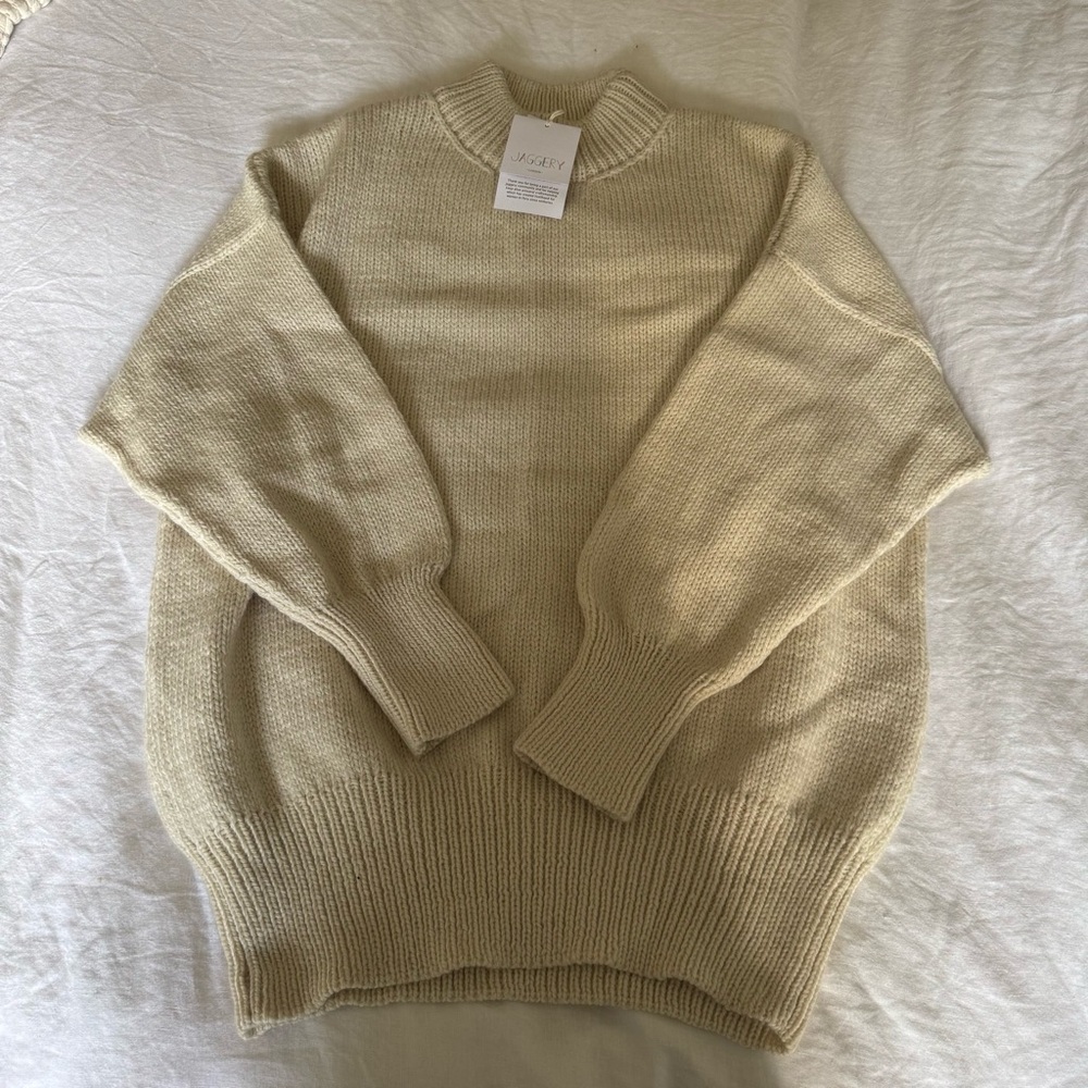 Jaggery UK Cream/Milk Sweater